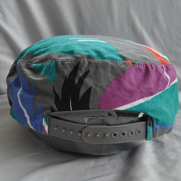 Abstract Medium Teal, Blue, & Gray Colorful Barre - Picture 4 of 8